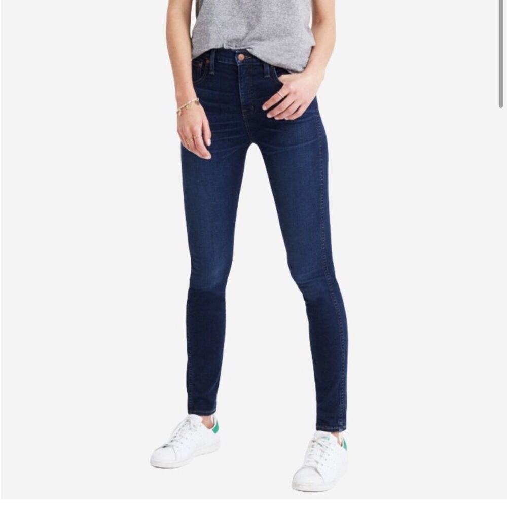 Madewell  Women's "10" High Rise Skinny" Jeans Hayes Wash size 28 F4684